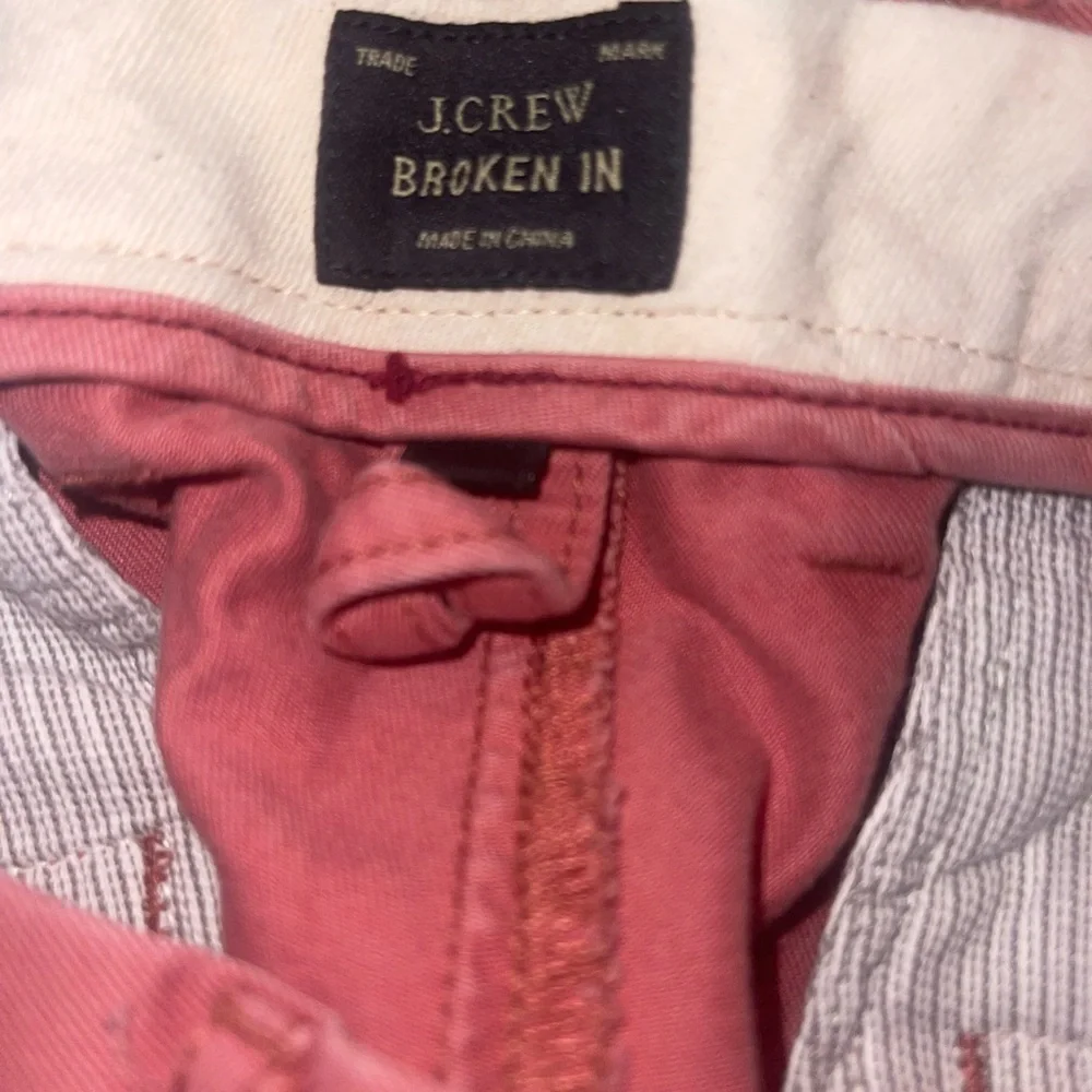 J Crew Broken In Urban Slim Men's Pink Coral Chino Pants‎ 29x32